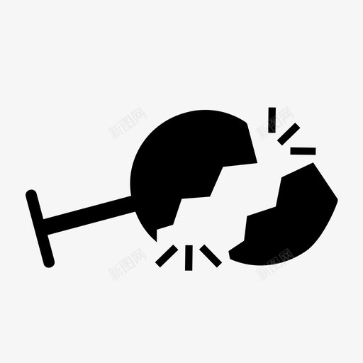 碎玻璃易碎的硬纸板小心拿碎玻璃图标svg_新图网 https://ixintu.com 易碎的硬纸板小心拿碎玻璃 碎玻璃