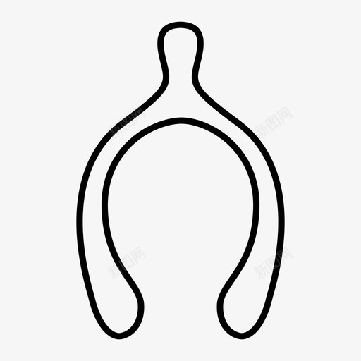 叉形骨迷信滑轮图标svg_新图网 https://ixintu.com 乐趣 叉形骨 好运 家禽 幸运符 智慧故事 滑轮 老人 迷信