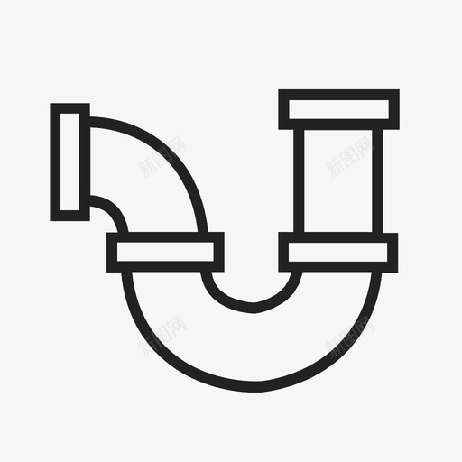管道接头输送机接头通道交叉口图标svg_新图网 https://ixintu.com 污水管 管接头 管道 管道工 管道接头 管道焊接 输送机接头 通道交叉口