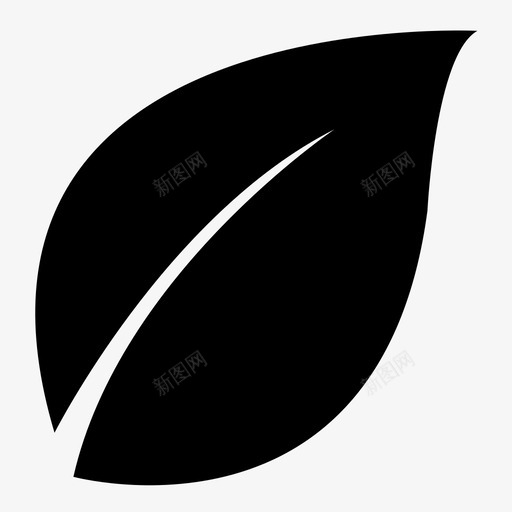 叶茎植物图标svg_新图网 https://ixintu.com 叶 树 森林 植物 环境 生命 绿色 花 花瓣 茎