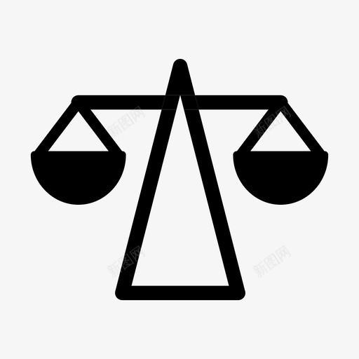 比例重量公正图标svg_新图网 https://ixintu.com 公正 堵塞 宽 干燥 平衡 放大 比例 相等 粘性 重量