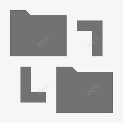 数据共享团队合作材料标图标svg_新图网 https://ixintu.com 团队合作材料设计图标 数据共享