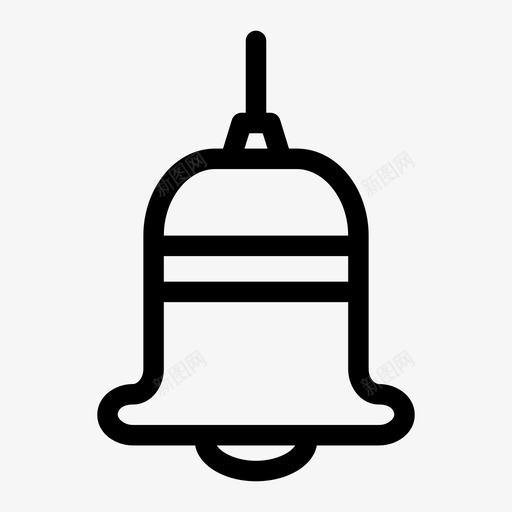 铃铛音响丝带图标svg_新图网 https://ixintu.com 丝带 假日 嗡嗡声 太阳穴 快板 派对 钟声 铃铛 闹钟 音响