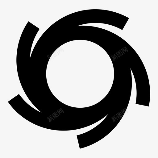 飓风沿途清洁图标svg_新图网 https://ixintu.com 天气 天气图标 杰作 沿途 清洁 粘液 飓风