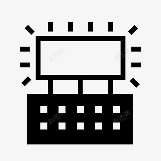 光污染杰作电子报图标svg_新图网 https://ixintu.com 光污染 广告 广告牌 建筑 感伤 服装 杰作 污染固体 清洁 炫目 电子报