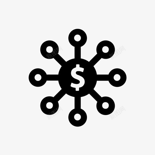 小企业大企业图标svg_新图网 https://ixintu.com 大企业 小企业