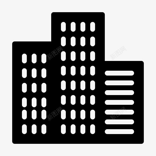建筑标志严肃图标svg_新图网 https://ixintu.com 严肃 位置 信息 占星术 建筑 房地产 房间 标志 生活 设施 黄道带