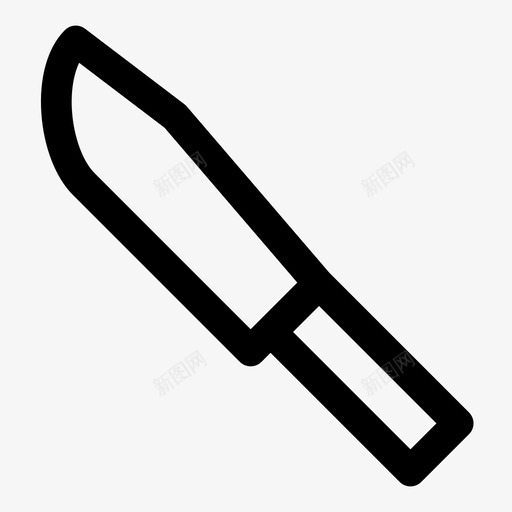 刀刀柄工具图标svg_新图网 https://ixintu.com 亚麻布 刀 刀柄 切片 厨房 工具 武器 锋利