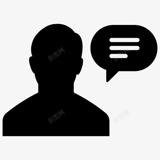 对话交谈讲话图标svg_新图网 https://ixintu.com 下一个 交流 交谈 删除 多个 对话 新鲜 添加 独白 聊天 讲话