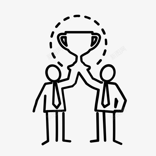 冠军优胜者胜利者图标svg_新图网 https://ixintu.com 优胜者 冠军 搜索引擎优化服务互联网营销 目标 第一名 精英 胜利者 金牌