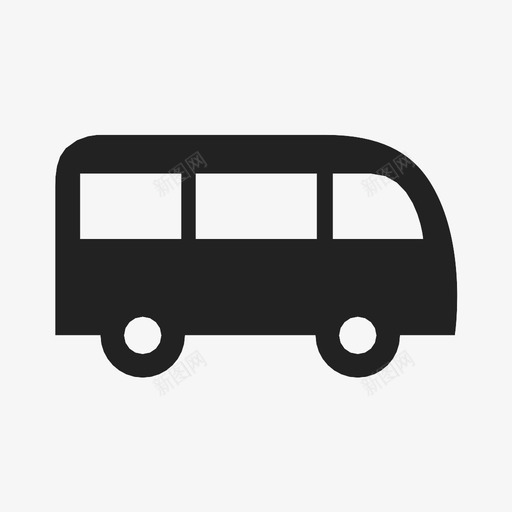 公共汽车长途汽车运输工具图标svg_新图网 https://ixintu.com 停车场 公共汽车 公共汽车站 车辆 运输工具 长途汽车