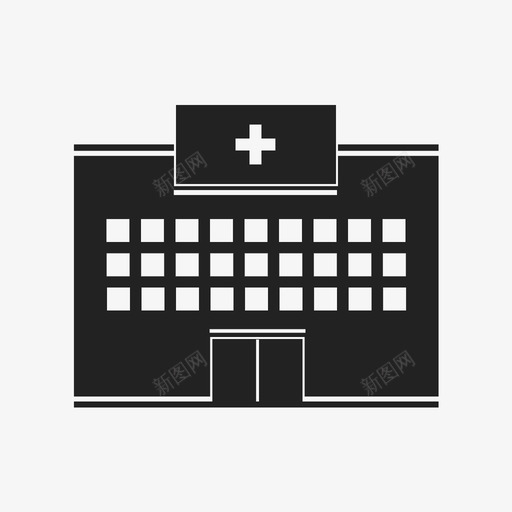 医院减除更多图标svg_新图网 https://ixintu.com 健康 减除 删除 医务室 医疗中心 医院 忽略 急诊室 护理单元 更多 设施