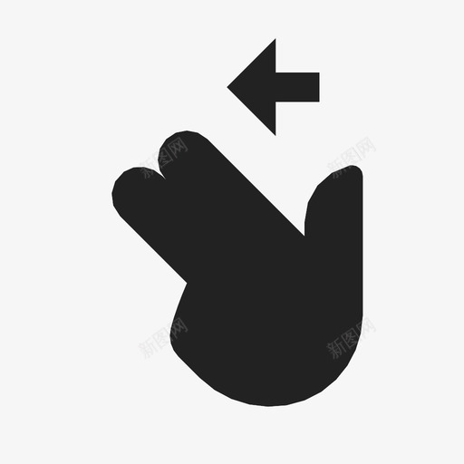 两个手指向左滑动签名简历图标svg_新图网 https://ixintu.com 两个手指向左滑动 弓箭手 手 手势 文件 板条箱 签名 简历 触摸