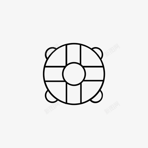 浮标海洋薄图标svg_新图网 https://ixintu.com 浮标 海洋薄矢量