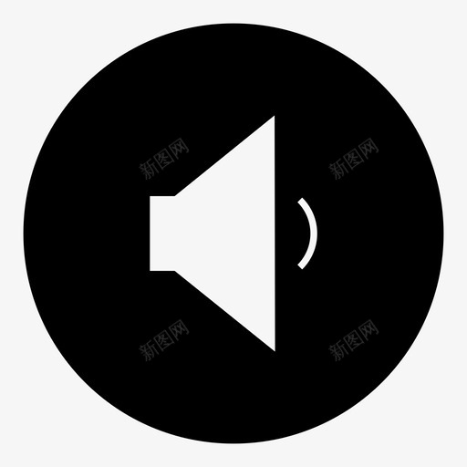 扬声器音量潮汐图标svg_新图网 https://ixintu.com 互联网 声音 扬声器 智能手机 最新技术 流 潮汐 音量 音量控制 音量控制音频按钮声音 音频