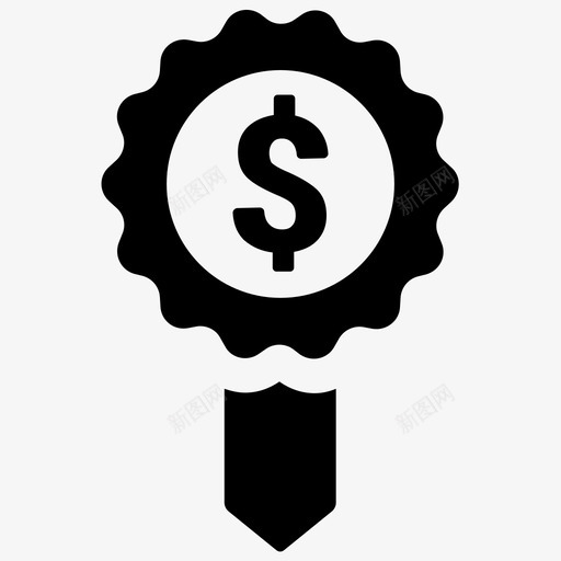 销售质量价格图标svg_新图网 https://ixintu.com 交易 价格 便宜 奖牌 溢价 节省 质量 金钱 销售 预算