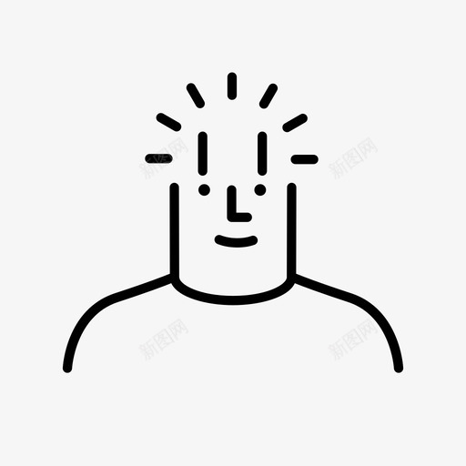 我知道思考微笑图标svg_新图网 https://ixintu.com 伤感 头 宽 微笑 思考 想法 感叹 我知道 沿 清洁 粘液 自闭症的视觉工具