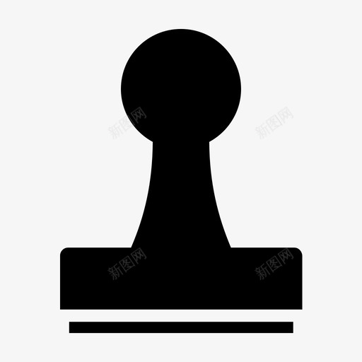印章信号校样图标svg_新图网 https://ixintu.com 信号 其他 删减 删除 印章 墨水 批准 校样 检查