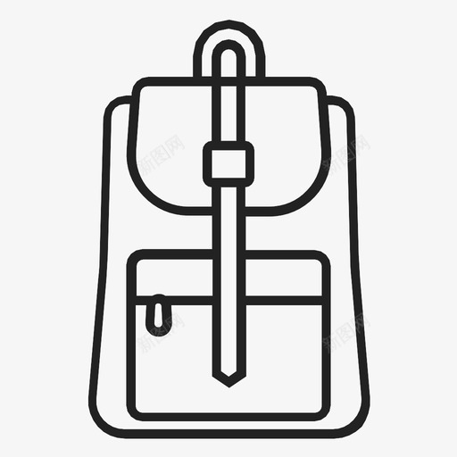 背包减法延期图标svg_新图网 https://ixintu.com 减法 删除 包 延期 指示 旅行 添加 皮革 背包