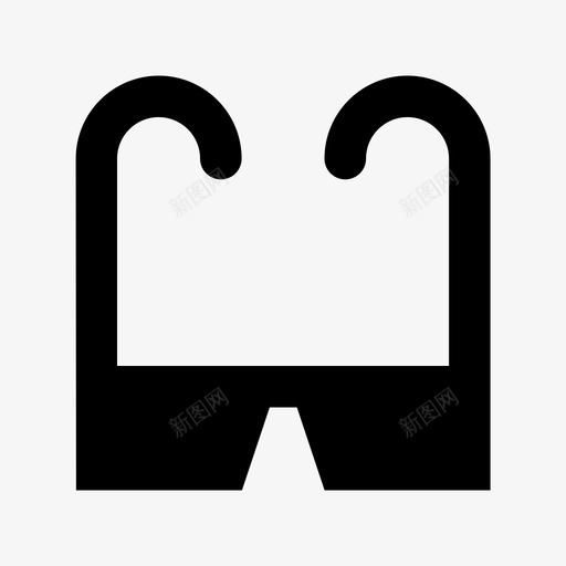 眼镜材料标图标svg_新图网 https://ixintu.com 眼镜 设计材料设计图标