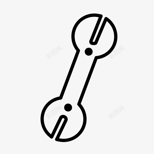 扳手标志修理图标svg_新图网 https://ixintu.com 修理 加 器具 工具 忽略 扳手 更多 机械 标志 检查 网络5 设备