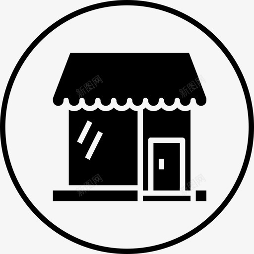商店简历促销图标svg_新图网 https://ixintu.com 促销 信息 商店 在线 市场营销 店内 搜索引擎优化开发圆形固体卷3 文档 查看 点击 简历 网络