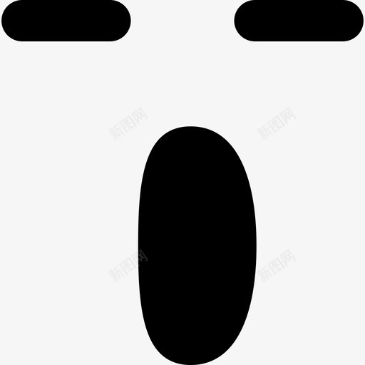 演唱表情方脸界面情绪正常图标svg_新图网 https://ixintu.com 情绪正常 演唱表情方脸 界面