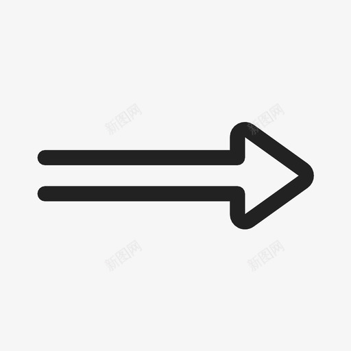 右箭头方向图标svg_新图网 https://ixintu.com 下一步 右 方向 箭头 继续 走 跳 转