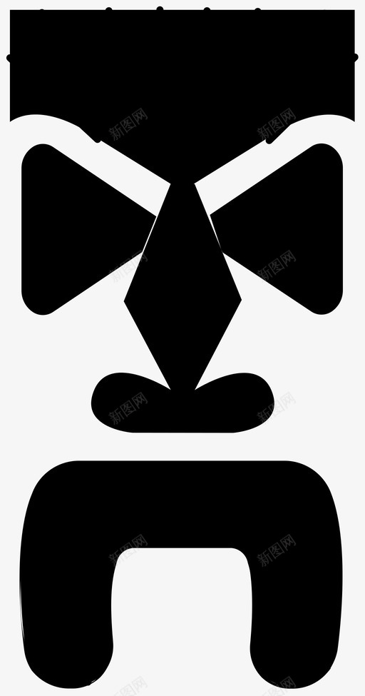 愤怒提基面具补充图标svg_新图网 https://ixintu.com 令人讨厌 宽 情绪 愤怒 提克 提基面具 精致 蛋糕 补充