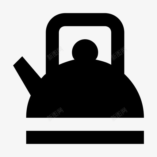茶壶杰作厨房配件图标svg_新图网 https://ixintu.com 厨房配件 时尚 服装 杰作 精致 茶具 茶壶 造型 酒店服务材料设计图标 餐具
