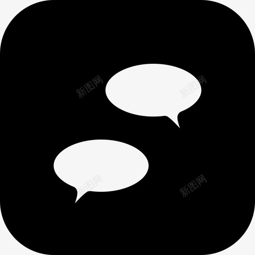聊天留言群聊图标svg_新图网 https://ixintu.com 交流 八卦 叽叽喳喳 安卓用户界面实贴差异 对话 留言 群聊 聊天 评论
