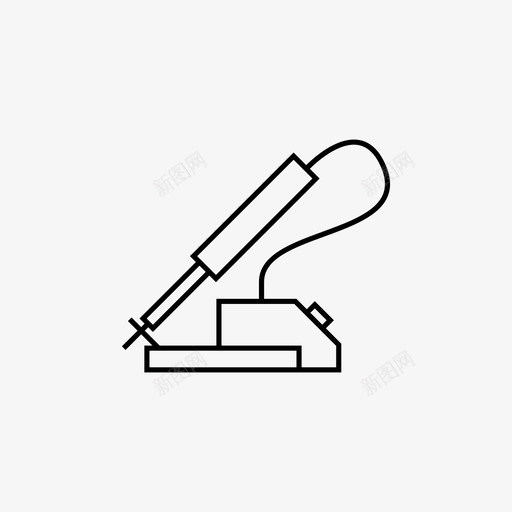 烙铁图标svg_新图网 https://ixintu.com 烙铁