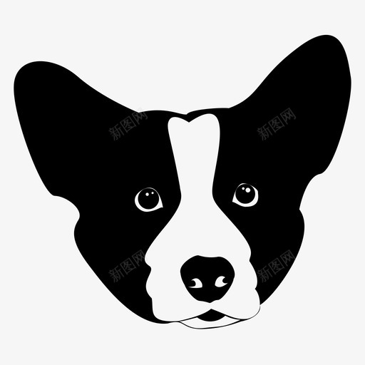 科吉狗的品种图标svg_新图网 https://ixintu.com 狗的品种 科吉