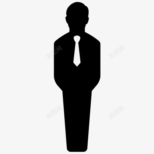 商人签名推销员图标svg_新图网 https://ixintu.com 加 商人 商人第一卷 多 推销员 添加 用户 签名