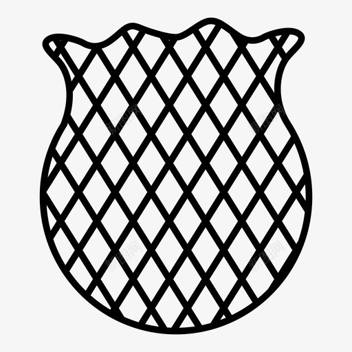 网海袋图标svg_新图网 https://ixintu.com 储存 捕获物 海 网 船 袋 过滤器 鱼