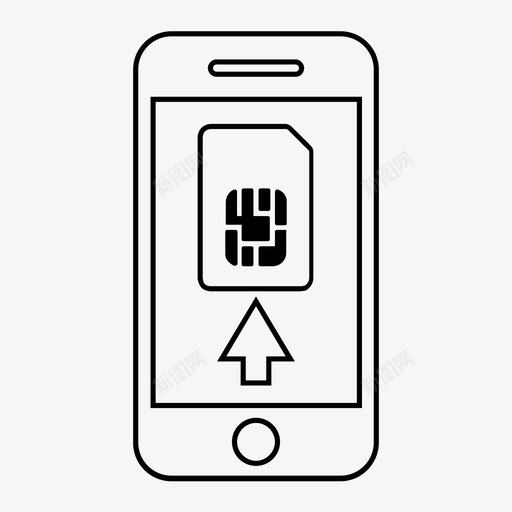 sim卡用户保存信息图标svg_新图网 https://ixintu.com sim卡 人员 保存信息 唯一 存储卡 手机 数据存储 用户 移动采集1 芯片