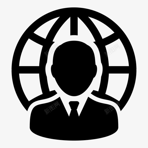 商人业主用户图标svg_新图网 https://ixintu.com 业主 人图标 商业 商人 权威 用户 用户图标全球 管理 精明 经理 老板 领导