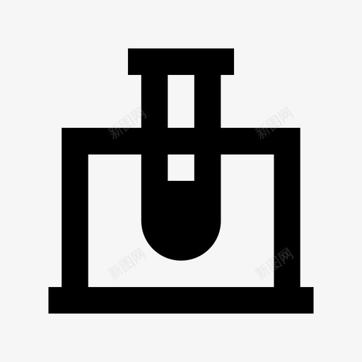 实验室实验科技材料标图标svg_新图网 https://ixintu.com 实验室实验 科技材料设计图标