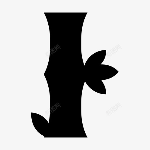 竹签自然生态材料标图标svg_新图网 https://ixintu.com 竹签 自然生态材料设计图标