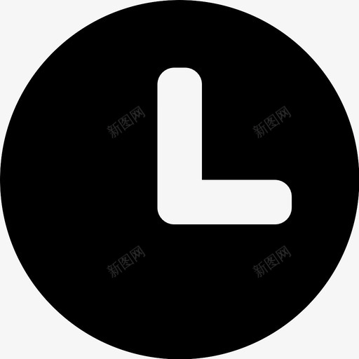 电子商务基本日期时钟图标svg_新图网 https://ixintu.com 基本日期 时钟 时间 电子商务