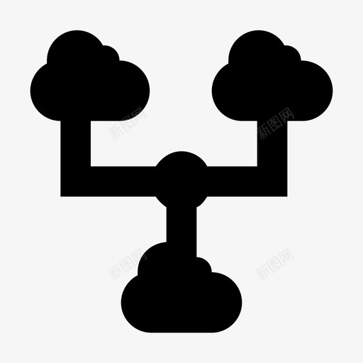 云共享在线分发在线分区图标svg_新图网 https://ixintu.com 云共享 云数据技术材料设计图标 云网络 云计算 分发 在线分区 在线分发 在线赠送 社交媒体 网络共享 网络空间