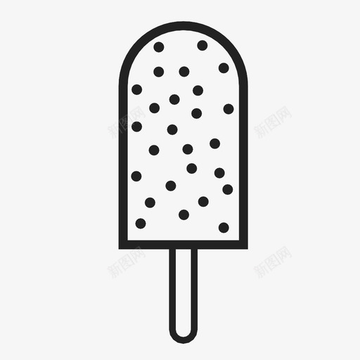 冰淇淋夏天冰激凌图标svg_新图网 https://ixintu.com 冰淇淋 冰激凌 冷冻酸奶 凝胶 夏天 浇头 牛奶 甜点 雪糕 食物