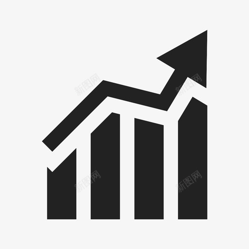 柱状图向上电子表格图标svg_新图网 https://ixintu.com 向上 图表 宽 封闭 干燥 柱状图 生成 电子表格 粘液