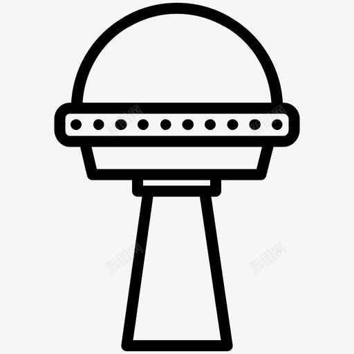 飞碟宇宙飞船入侵图标svg_新图网 https://ixintu.com 入侵 外星 外来 宇宙 宇宙飞船 星系 绿色 飞碟