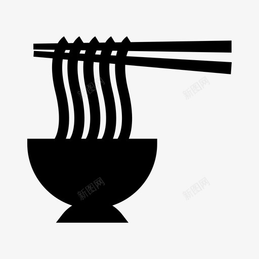 面条已售拉面图标svg_新图网 https://ixintu.com hold 已售 拉面 无 日本菜 汤 粗面 膳食 面条 食品 黄金