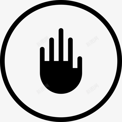 手灵性展示件图标svg_新图网 https://ixintu.com 和平 商业服务圆坚实的第一卷 团结 宗教 展示件 手 文章 灵性 物体 物质 身体部分