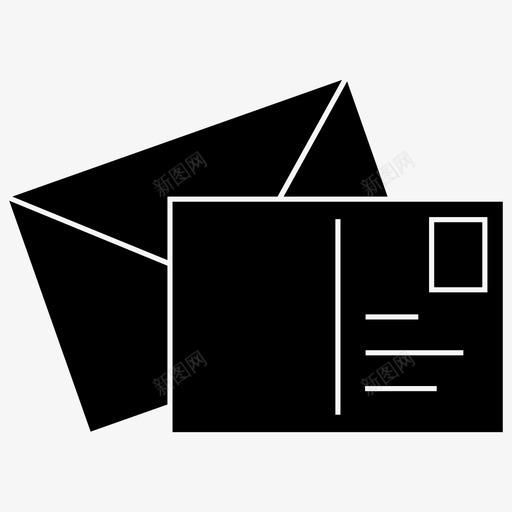 邮件承运人联邦快递图标svg_新图网 https://ixintu.com usps 信件 信息 承运人 明信片 联邦快递 邮件 邮寄 邮资