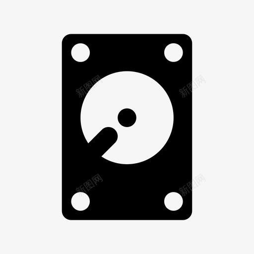 硬盘存储设备图标svg_新图网 https://ixintu.com 存储设备 硬盘