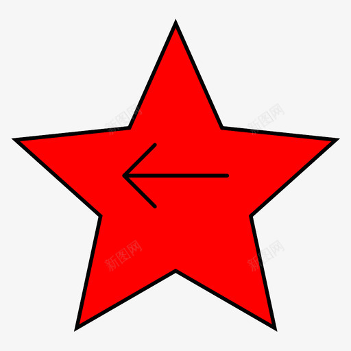 左箭头返回左转图标svg_新图网 https://ixintu.com 尖 左箭头 左箭头返回向左 左转 西 路径 边 返回
