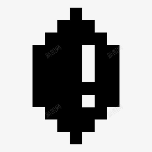 宝石复古游戏物品图标svg_新图网 https://ixintu.com 复古游戏物品 宝石